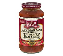The Silver Palate San Marzano Pasta Sauce Tomato Basil Jar - 25 Oz