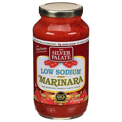 The Silver Palate San Marzano Pasta Sauce Tomato Low Sodium Marinara - 25 Oz - Image 2