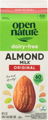 Open Nature Almond Milk Original Half Gallon - 64 Fl. Oz. - Image 5