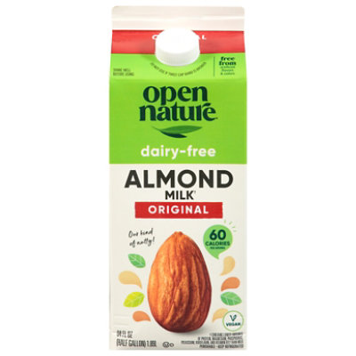 Open Nature Almond Milk Original Half Gallon - 64 Fl. Oz. - Image 1