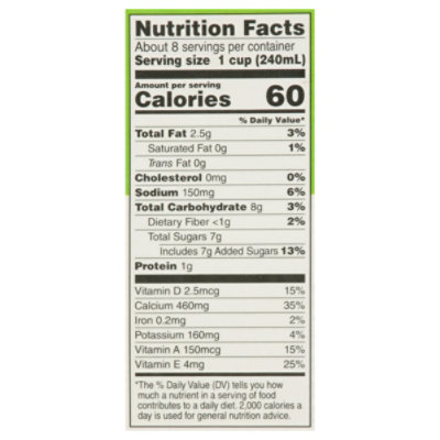 Open Nature Almond Milk Original Half Gallon - 64 Fl. Oz. - Image 3