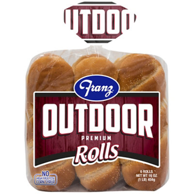 Franz Hoagie Rolls Premium Outdoor 6 Count - 16 Oz - Image 2