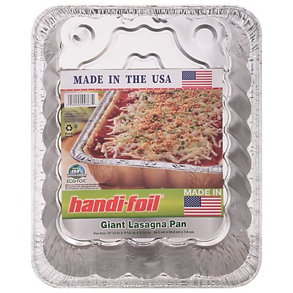 Handi-foil Pan Foil Lasagna Giant Family Size - Each - Image 2