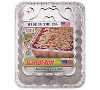 Handi-foil Pan Foil Lasagna Giant Family Size - Each