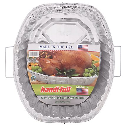 Handi-foil Roaster Rack Giant Oval With Handles - Each - Image 3
