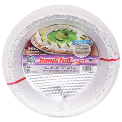 Handi-Foil Pans & Lid Pie Sets - 2 Count - Image 3