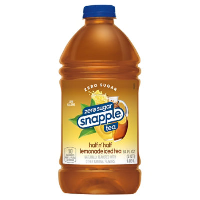 Snapple Zero Sugar Half n Half Tea In Bottle - 64 Fl. Oz. - Image 2