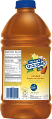 Snapple Zero Sugar Half n Half Tea In Bottle - 64 Fl. Oz. - Image 5
