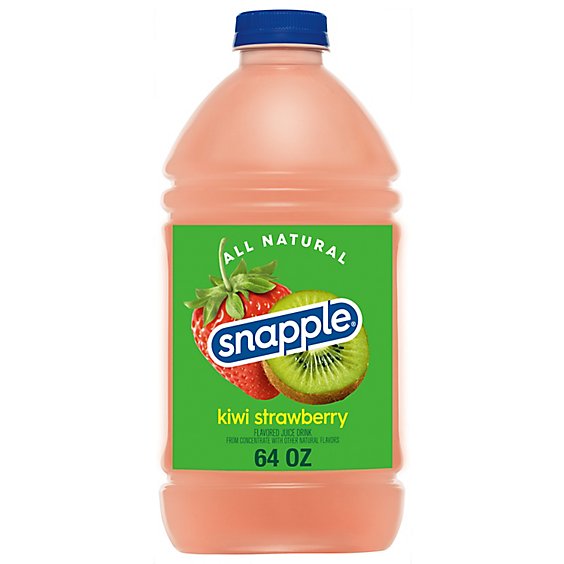 Snapple Kiwi Strawberry Juice Drink Bottle - 64 Fl. Oz.