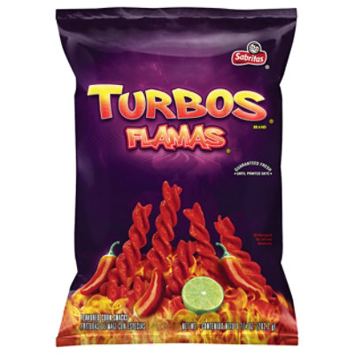 Sabritas Turbos Corn Snacks Flamas - 9.25 Oz - Image 3