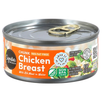 Signature SELECT Chicken Breast Chunk with Rib Meat in Water