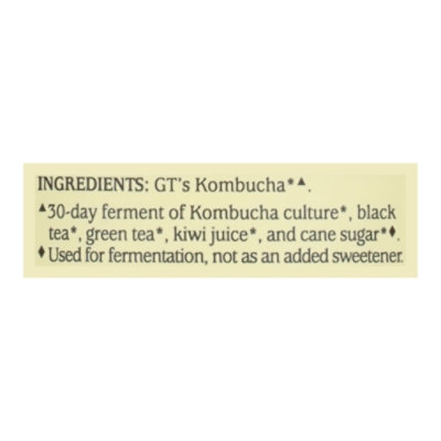 GT's Synergy Original Pure Kombucha  - 16 Fl. Oz. - Image 5