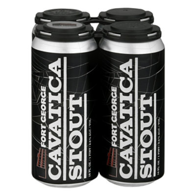 Fort George Cavatica Stout Cans - 4-16 Fl. Oz. - Image 3