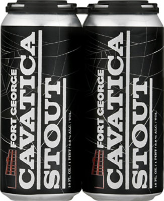 Fort George Cavatica Stout Cans - 4-16 Fl. Oz. - Image 2