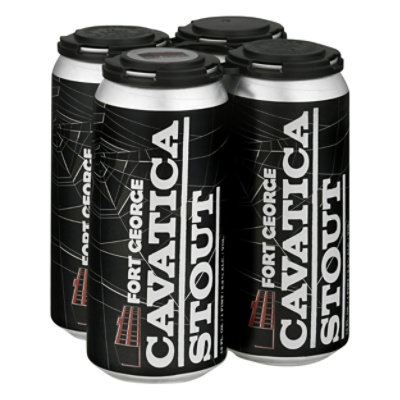 Fort George Cavatica Stout Cans - 4-16 Fl. Oz. - Image 1