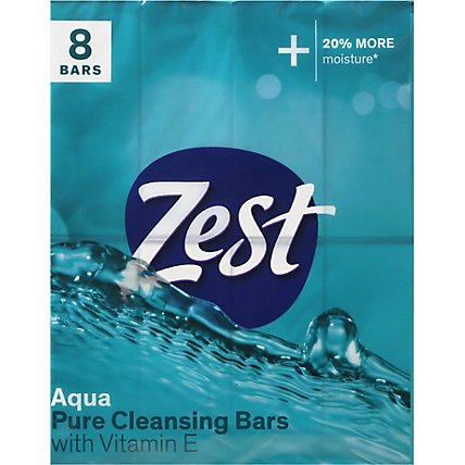 Zest Bars Refreshing Aqua - 8-4 Oz - Image 2