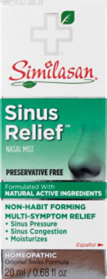 Similasan Nasal Spray - 0.68 Fl. Oz. - Image 2