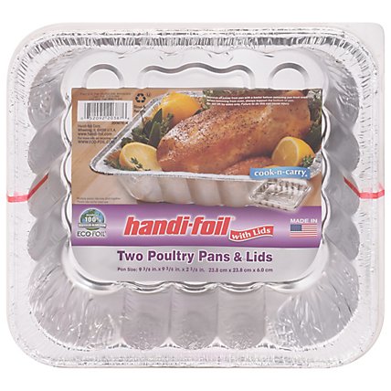 Handi-foil Pans & Lids Poultry - 2 Count - Image 3