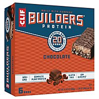 CLIF BAR Builders Protein Bar Chocolate - 6-2.4 Oz - Image 2