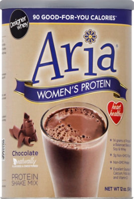 Designer Whey Aria Protein Shake Mix Womens Protein Chocolate - 12 Oz - Image 2