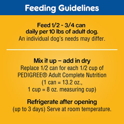 Pedigree Choice Cuts In Gravy Beef/Country Stew Adult Canned Wet Dog Food Variety Pk - 12-13.2 Oz - Image 3