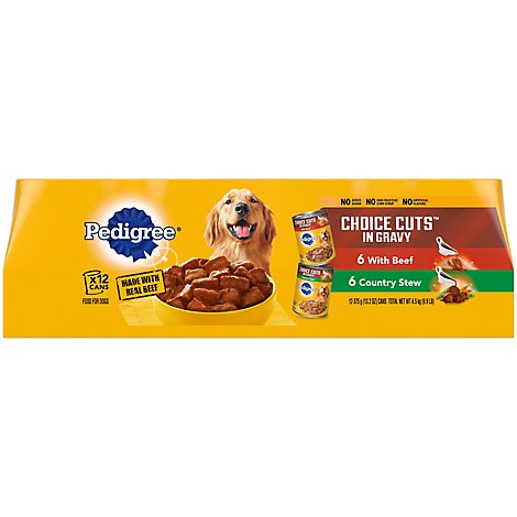 Pedigree Beef And Country Stew Wet Dog Food - 13.2 Oz
