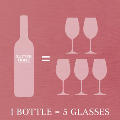 Sutter Home Pink Moscato Pink Wine Bottle - 750 Ml - Image 5
