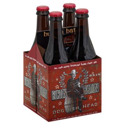 Dogfish Head Burton Baton Bottles - 4-12 Fl. Oz. - Jewel-Osco