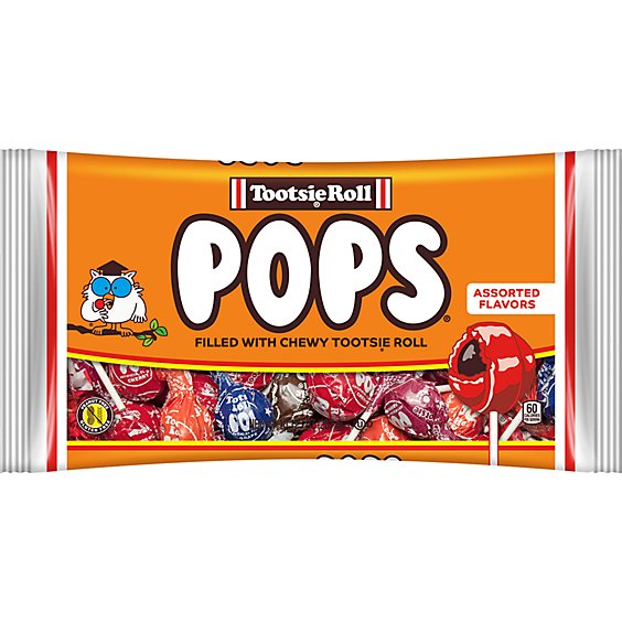 Tootsie Pops Assorted Lollipops Bag - 10.125 Oz