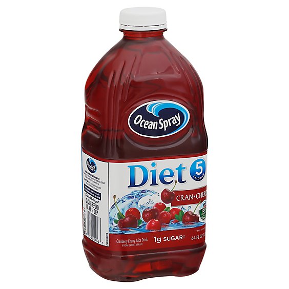 Ocean Spray Diet Juice Cran-Cherry - 64 Fl. Oz.