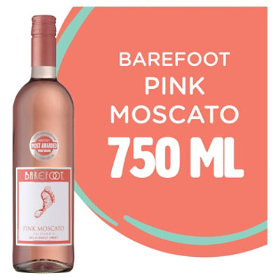 Barefoot Cellars Pink Moscato Wine - 750 Ml - Image 2