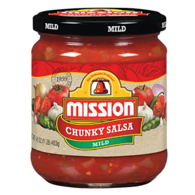 Mission Chunky Salsa Mild - 16 Oz - Image 1