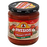 Mission Salsa Chunky Mild - 16 Oz - Image 1