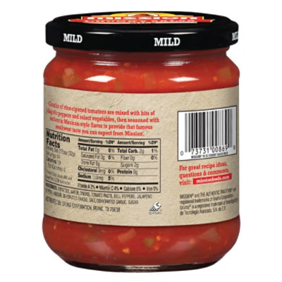 Mission Chunky Salsa Mild - 16 Oz - Image 2