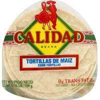 Calidad Tortillas Corn No Lard Bag 30 Count 25 Oz Safeway