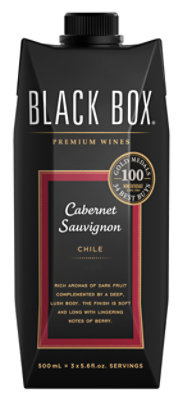 Black Box Cabernet Sauvignon Red Wine Tetra Box - 500 Ml - Image 2