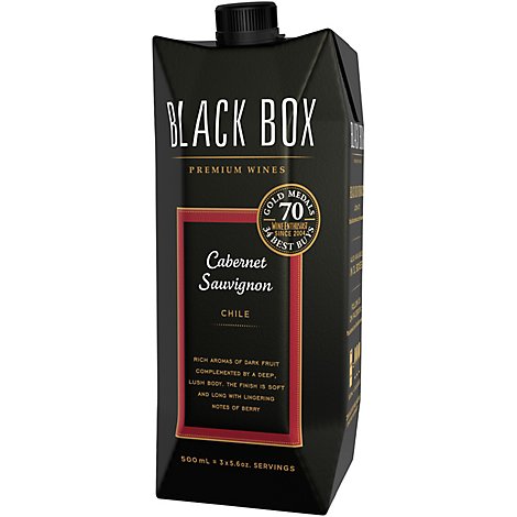 Black Box Cabernet Sauvignon Red Wine Tetra - 500 Ml 