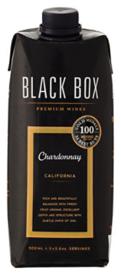 Black Box Wine White Chardonnay Go Pack - 500 Ml - Image 1