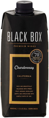 Black Box Wine White Chardonnay Go Pack 500 Ml Safeway