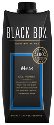 Black Box Wine Red Merlot Go Pack - 500 Ml - Image 2