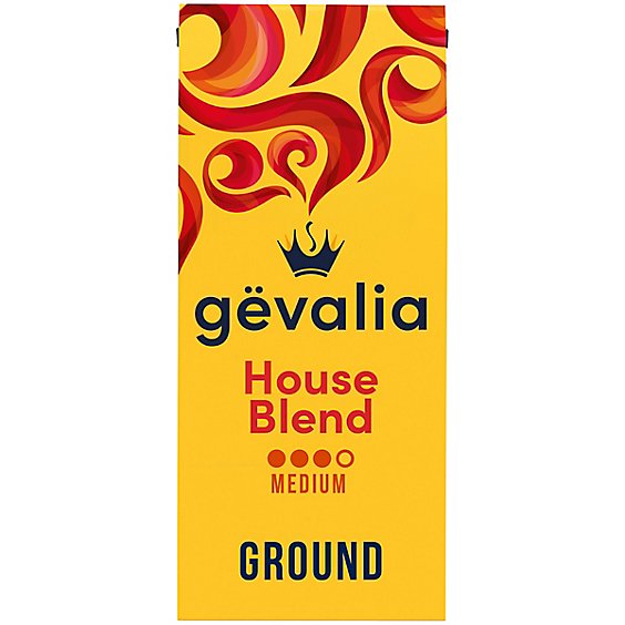 Gevalia House Blend Medium Roast Ground Coffee Bag - 12 Oz