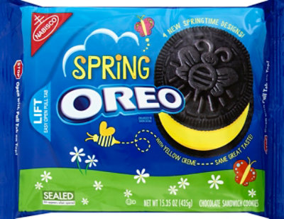 OREO Cookies Sandwich Chocolate Spring - 15.35 Oz - Image 2