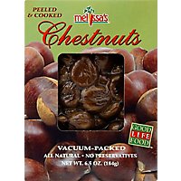 Melissas Chestnuts Peeled & Cooked Prepacked - 6.5 Oz - Image 2