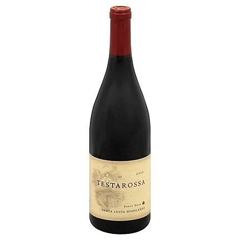 Testarossa Wine Pinot Noir Santa Lucia Highlands - 750 Ml