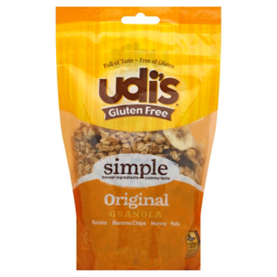 Udis Gluten Free Granola Simple Original - 12 Oz - Image 1