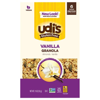 Udis Gluten Free Granola Vanilla - 12 Oz - Image 1