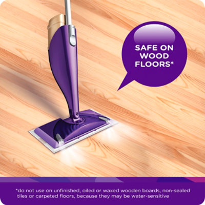 Swiffer WetJet Floor Cleaner Wood Quickdry Formula - 42.2 Fl. Oz. - Image 3