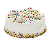 Bakery Cake White 8 Inch 2 Layer Celebration - Each
