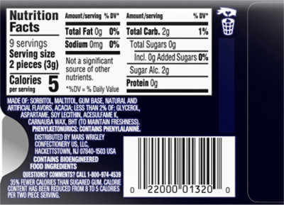 Eclipse Winterfrost Sugarfree Gum Single Pack - Image 5