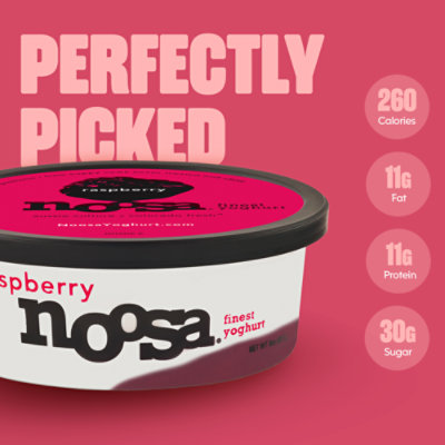 Noosa Yoghurt Raspberry - 8 Oz - Image 4